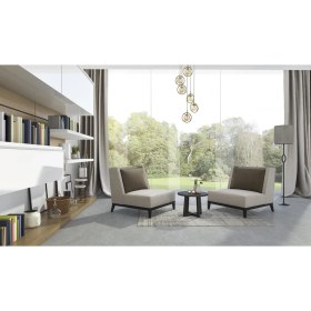 Resim AVONNI AV-60291-6ET Eskitme Kaplama Modern Avize E14 Metal Cam 40cm 