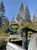 Resim global off road UNİVERSAL ÇADIR TAŞIYICI ROLLBAR 4 led’li 