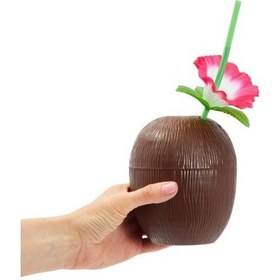 Resim Hindistan Cevizi Pipetli Bardak 