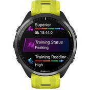 Resim Garmin Forerunner 965 - Karbon Gri Dlc Titanyum Sarı | Siyah Akıllı Saat 