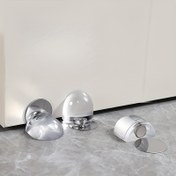 Resim Silikon Kapı Durdurucu - Kendinden Yapışkanlı, Duvar Koruma & Çarpışma Önleyici için Sessiz Tampon 