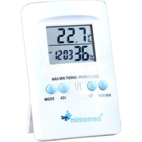 Resim Nimomed Dijital Nem Sıcaklık Ölçer 