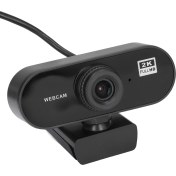 Resim Webcam 2k Full Hd Konferans Kamera Dahili Mikrofon Chat Görüntülü Sohbet Yayın Kamerası Hd Video Web Kamerası 812 