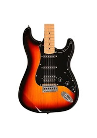 Resim Madison Meg-3ts Elektro Gitar Sunburst Strat Tipi Klasik Rock Gitarı 