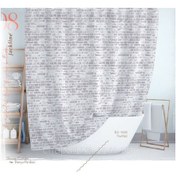 Resim Jackline Duş Perdesi 1406 Model Çift Kanat 2X110X200Cm Çok Renkli 