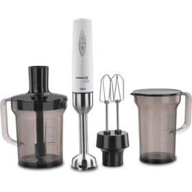 Resim A445-06 Büyük Karıştırıcı Seti Vanilya Bej, Çok Fonksiyonlu Mutfak Yardımı 