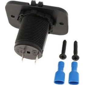 Resim Oto Çakmak Fiş Çakmaklık Dişi Pano Tip 30Mm Şase Monteli 10 Adet N11.171 