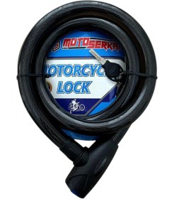 Resim TTR Motors Motosiklet Halat Kilit (180 Cm) 