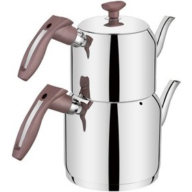 Resim Evimsaray S-7117 İdil Çaydanlık Orta Boy Rose Rose 