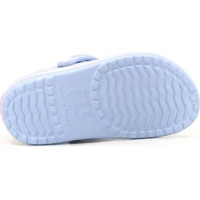 Resim Sonimix Çocuk Unisex Ortapedik Hafif Taban Önü Kapalı Cross Terlik Sandalet Mavi 