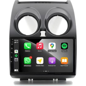 Resim Navimex Nissan Qashqai Araç Multimedya Android Ekran Carplay Double Teyp 4+64 9" 07-13 Black Navımex 