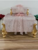 Resim Hasret Çeyiz Söz Nişan Bohça Gelin Damat Çeyiz Sandık 2li 0665p 