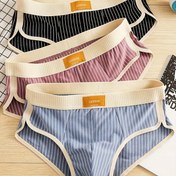 Resim 6'lı Erkek İç Çamaşırı - Kontrast Şeritli, Yumuşak Nefes Alabilen Atletik Külot, İç Göstermeyen Kumaş, Tüm Sezon Spor Salonu, Günlük Kullanım İçin 