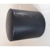 Resim Nesilhomee-Ticaret Deri Kaplama Silindir Puf 