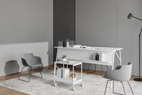 Resim ELLA OFİS TAKIMI, BEYAZ 