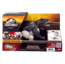 Resim Jurassic World Değişim Serisi Çifte Tehlike Büyük Dinozor Figürleri HPD33-HPD35 
