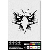 Resim Sinirli Kartal Stıcker 15 X 13 Cm 