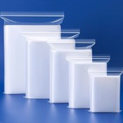 Resim 100 adet Şeffaf Plastik Fermuarlı Torbalar, 2.36 Mil Kalınlık - Yeniden Kapatılabilir & Dayanıklı, Atıştırmalıklar, Fındık, Tohumlar, Şekerler İçin - Seyahat, Depolama, Ambalaj İçin İdeal - Kolay Kapatılabilir Sekmelerli Şeffaf Poli Torbalar, Atıştırmalık Çantası 