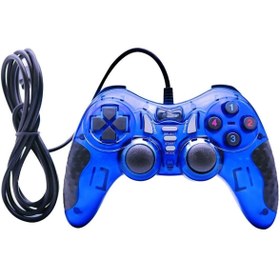 Resim beboncool Pc Uyumlu Usb Dual Shock Titreşimli Joystick Oyun Kolu Gamepad 