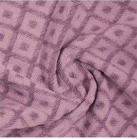 Resim Baklava Desen Sandalye Kılıfı Yıkanabilir Likralı Esnek Lastikli Sandalye Örtü Pembe 