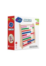 Resim Playwood Eğitici Büyük Ahşap Abaküs 