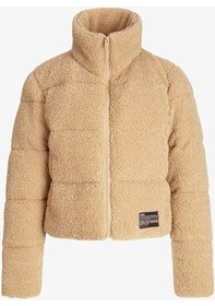 Resim Jjxx Jxısa Teddy Puffer Jacket Otw Kadın Bej Mont 12240601-beige Bej 