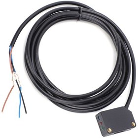 Resim Tenfowee Berm E3g-d61 Kare Npn 3 Tel Normal Açık Fotoelektrik Anahtarı, Dc6-36v, Hassas Tespit, Abs Kasa, 4-30mm Mesafe 