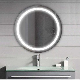 Resim 70 CM Yuvarlak Banyo Aynası Ledli Ayna-Işıklı Ayna 
