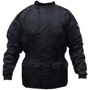 Resim Revit Monsoon Motosiklet Yağmurluğu Üst Siyah 