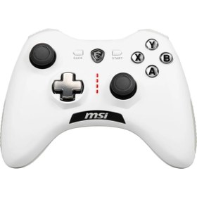 Resim MSI Gg Force Gc20 V2 Whıte Oyun Kolu Pc/androıd 4.1+ Destegı Cıft Tıtresım Motoru Beyaz 