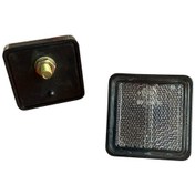 Resim Reflektörü Kare 2adet Beyaz Vida 6 Mm 