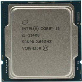 Resim INTEL Core i5 11400 6 CORE 2.90 GHz 12MB 1200P 65W TRAY (KUTUSUZ) (FANSIZ) (11.Nesil) 