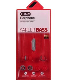 Resim Muratech Karler Bass Kr-204 Kablolu Kulaklık - Kırmızı 