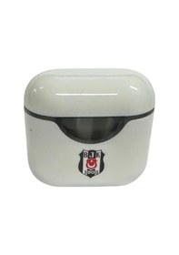 Resim Bjkset098 Beşiktaş Orjinal Lisanslı Beyaz Air Kalemtraş Ahşap Kutulu 6'lı Kırtasiye Seti Kırmızı Siyah Sarı 