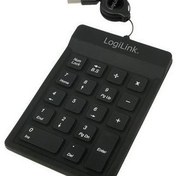 Resim 2D-ID0060 Logilink Notebook İçin Numeric Klavye, 18 tuşlu 