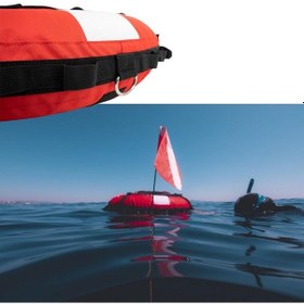 Resim BEUCHAT Şamandıra FOCUS Serbest Dalış Antreman Şamandırası Gri 