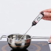 Resim TP-101 Dijital Et Termometresi Yemek Pişirme Mutfak BBQ Prob Su Süt Yağ Sıvı Fırın Sıcaklık Ölçümü Büyük Restoran Mutfakları İçin, Dijital Sıcaklık Sensörü Metre (pil dahil) 