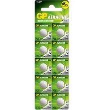 Resim Gp GPA76-2C10 LR44 Alkalin Düğme Pil 10'lu Paket 