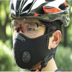 Resim SYNOPE ' Adet Bisiklet Maskesi Filtresi Toz Geçirmez Bisiklet Sürücü Yüz Maskesi Filtresi 2 Adet 
