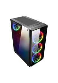 Resim Gaming Dangerzone 400W Psu 4Xrgb Kumandalı Fan Oyuncu Kasası 