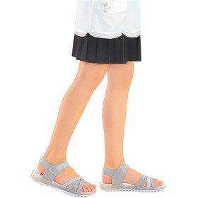Resim Kiko Kids Kız Çocuk Sandalet Arz 2346 Gümüş 