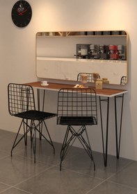 Resim Kenzlife Knsz Masa Sandalye Takımı Hem75mazlum Cvzsyh 100*040 2 Sandalye Syhsyh 