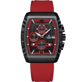 Resim Naviforce Kırmızı Silikon Kordon Analog Erkek Kol Saati Nf8025 