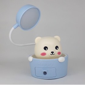 Resim PİNA HEDİYELİK AKSESUAR Çocuk Masa Lambası Şarjlı Kalemtraşlı 