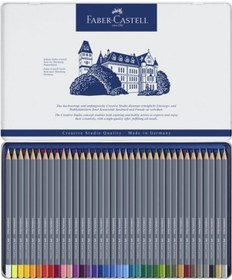 Resim Faber Castell Goldfaber Aquarel Boya Kalemi 36 Renk 