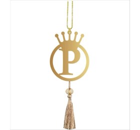 Resim Lizpo Decor Çift Taraflı Ayna P Yazılı Gold Ayna Pleksi Araba Dikiz Aynası Süsü 