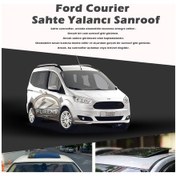 Resim Ford Courier Parlak Siyah Yalancı Çakma Sahte Sunroof 
