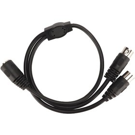 Resim Tenfowee 5pin Din Mıdı Çevirici Kablosu - 1 Giriş 2 Çıkış, Mıdı Sinyalini 2 Cihaza Bölme, Pvc Kapak, Stüdyo Ve Ev Kullanıma Uygun 