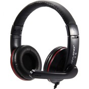 Resim Ovleng X5 Pc Üzerinden Kulak Üstü Kulaklık 3.5mm Güçlü Bas Stereo Kulaklık Kulaklık 
