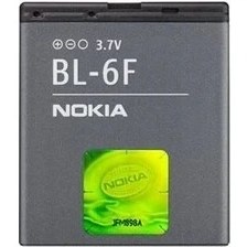 Resim Syronix Nokia N95 Batarya Pil 1200 Mah Kutusuz BL-6F 